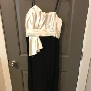 Black tie dress by David Meister